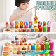Linguo allemand haut de gamme bébé et enfants toys assemblés blocs de construction montessoris