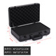 Huili's portable aluminum alloy instrument and equipment safety box model tool box fishing gear multi-functional storage box 1603 (empty box)