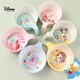 Disney Children's Towl Anti-Scalding Food Grade Wetaware Juego para los bebés para un solo mango de alimento para bebés Lindo Tazón de suplemento Mickey Tazón Single Many