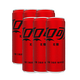 Coca-Cola Coke Zero Carbonated Soda Modern Canned Beverage 330ml*6 cans