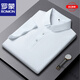 
ROMON brand summer new ice silk traceless short-sleeved POLO shirt for men business casual solid color quick-drying thin T-shirt for men light luxury high-end - HT/YH12358 sea green short-sleeved PO M [Suggested 90-115Jin [Jin equals 0.5 kg]]