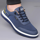 Ximu Yaobo Niu Weisheng men's shoes for summer soft sole breathable outdoor mesh shoes fashionable sports casual shoes driving air conditioning shoes blue (9209) 38 _(standard leather shoe size)