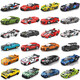 
Lego 8-grid sports car MOC Lambo Green Bull racing model plugged building blocks birthday children's toy gift Zhen brick 679 horse protection X6