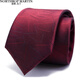 North Martin high-end red wedding zipper tie men's shirt knot-free easy-to-pull lazy high-end Qiji red