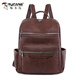 Spechts Rucksack Frauen Rucksack Frauen 2025 Chinesischer Chinesisch Valentinstag Rucksack im Outdoor -Rucksack Frauen European und American Retro PU Single und doppelte Schulterschwarz