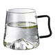 Copa de vidrio de tigre sranqi Copa de agua de gran capacidad Agua alta temperatura alta resistente al verano Visión de montaña en espesas Copa de té verde Copa creativa de agua potable 9195 Copa de montañismo 4