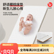 
ULOP (ULOP) baby cot splicing bed multi-functional baby bed with diaper table movable newborn nap bed baby cradle type crib [brown mat + mosquito net + diaper table]