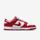 Nike (Nike) Chaussures masculines Dunk Low Retro Retro White et Red Mentes basses LOWELLEDS CAS des chaussures DD1391-602 40
