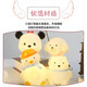德品diy小夜灯卡通可爱床头氛围灯 儿童摆件宿舍创意小夜灯 1w 丝 039小雪人11cm