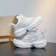 Ruiqu (Ruiqu) Nationaler Trend Co-Branded White Schuhe für Jungen Sommer neue Laufschuhe Weiß (Single Net Hollow) A15246 33 Innere Länge 21 cm