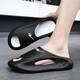 
Double Star Ba Special Wear Summer Slippers Men's Outdoor Wear 2024 Teenagers Outdoor Thick Sole Outdoor Sliding Feeling Unslip (LZ)WDSM-70483-2 Black and White 42-43