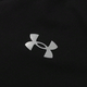 安德玛（Under Armour）纯色运动防风拉链连帽夹克外套男女同款黑色 黑色 S