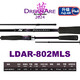Lingfeng Luya Rod 24 Modelos Dream Los microobjetos a base de insectos Luya Luya Rod Luya de alto carbono se usan ampliamente para disparos de largo alcance para vencer a la pesca salvaje fina y fina de pesca negra 2.03m 682mc/mango de pistola ajustada media