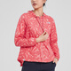 North Outdoor sport hooded breathable jacket for women Red Red S