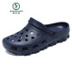 Marca de carpintería de alta mar primavera y verano 2025 Nuevas zapatillas 51 de tamaño grande, sandalias de punta, cordones, zapatos de jardín de gran tamaño, DYH9859 Blue oscuro 47