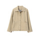 Bolomido Echtes Luxus-High-End-Frauen-Erstjacke für Frauen für Frauen 2025 SOMMER NEUER KURZE Casual Jacket Top Khaki L empfohlen 116-130jin [Jin ist 0,5 kg]