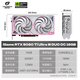 Coloré iGame RTX 5060Ti Ultra AD Tomahawk Deluxe Edition 16 Go carte graphique jeu d'ordinateur e-sports diffusion en direct conception AI DLSS4 jeu en ligne 3A clip vidéo RTX5060Ti U W DUO OC 16 Go