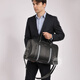 Sac de voyage masculin de Walker Shop [First-couche Cower Sac à grande capacité Bagure Business Travel Bagage One épaule Crossbodybag Black (hauteur 32 * 48 * 27cm d'épaisseur)