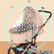 Zi Jiafu Stroller Mosquito Net Full Cover Printed Stroller Mosquito Net Increased Encryption Baby Umbrella Stroller Anti-mosquito Net Mosquito Net Cover Universal White Chrysanthemum Stroller Mosquito Net