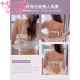 Modale sexy Unterwäsche für Frauen mit Stahlringen und oberen Träger, um zu verhindern, dass große Brüste mit kleinen BH -Set dünne kleine Brüste mit lila 70A dickten, verhindern