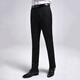 Shanghai Haoyu trousers men's business formal fit long trousers non-iron anti-wrinkle mid-waist commuting work trousers men's straight trousers black trousers 33