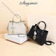 Anymic Bag Bag Women's Bag Bag Bags Luxury Handbag's 2025 New Crossbody Bag's Gran capacidad Bag de hombro de cercanías para mujeres Negro