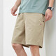 Tommy Bull (Tommybull) Tommy Tommy Summer Pure Cotton Five Cut Shorts Casual und All-Match Loose Beach Hosen Herren trendy 9215 Dunkelblau Farbe + 9215 Blau M (vorgeschlagen 100-120 Jin [Jin gleich 0,5 kg]))