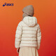 Vêtements pour enfants Asics 25 ans d'hiver pour enfants doux et confort à trois defense légère réchauffée de veste [charge élevée] lait blanche Propreté 1000-Duck Down 175 Charge de remplissage 117,3 g