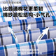 Gy Yager Sommer Neues Plaidhemd Herren-Langsalz mit reinem Baumwoll-Hemd mittleren Alters im mittleren Alter, ohne den Anzug von Daddy zu bügeln CM738-21 Pure Cotton S 38 Empfohlen 100-115jin [Jin gleich 0,5 kg]