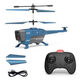 Yaxing Student Version 2.5-3.5 Channel Black Bee Drone Intelligent Fixed-High-High Remote Control Helicopter Intelligent Toy Avion 2.5 Pass Black Bree Belt Office évitement [gris]