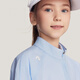 迪桑特（DESCENTE）迪桑特儿童 GOLF 女童运动夹克外套 凉感 WT-Brilliant_White M 130c_(130_64)