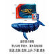 鹿珞潜水艇玩具水下带摄像头德国电动仿真摇摆鲨鱼可下水潜水艇带摄像 金色遥控鲸鱼[可下潜可喷水] 高配三机身电池+螺丝刀+充电头