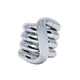 
Le Yingqi Tan official genuine twist Le Metal Series decompression artifact adult ADHD concentration training toy rope 12604-Silver