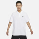 耐克（NIKE）官方男子POLOS短袖翻领T恤秋季纯棉休闲叠搭刺绣FN3895 063调色暗灰/白 2XL