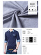 
Tuqian pure cotton long-sleeved T-shirt for men middle-aged lapel base shirt spring and summer men wear pure cotton loose autumn tops 1506 blue [summer short-sleeved style] M (115Jin [Jin equals about 0.5 kg]) equal size