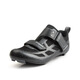 Huilide Custom Road Cycling Shoes Herren Atmungsverriegelungsschuhe Radsportgeräte Fahrradschuhe Fahrrad Fahrradschuhe weiß und schwarz B1713 40