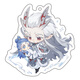 Nezha: The Devil Child venant le monde périphérique Key Chain Stone Stone Queen Ao Guang Ao Runshen Gongbao Exquise Animation Pendant YC-13549 Nezha 2 Chain