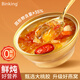 BINKING Freshly stewed red dates, lotus seeds, bird's nest, peach gum soup gift box 168g*12 bowls for women's meal replacement nutritional tonics