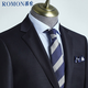 ROMON (ROMON) suit men's business formal suit single slim suit jacket best groomsman wedding dress black 4XL