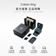 CALORIC KING女士手表女款镶钻小表盘防水女表轻奢高级感十大名生日礼物送女友 CK16852