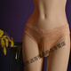 Ropa interior sexy de hombres led JJ Free JJ Thong Thong SEXY Back-Up Catswe-Up Templing Temptation de gran tamaño JJ Searve Cear L White (100-135Jin [Jin iguala 0.5 kg]) envuelto en huevo