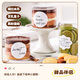 MAXCOOK biscuit box, cake box, transparent packaging box, food sealed jar, storage jar, round 6 pieces MCPJ9450