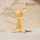 Ozan Ancosu adapted rabbit teether baby teething stick silicone toy chewing gum for baby teething period small month old Nano silver-radish rabbit teether