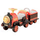 Le petit train peut être contrôlé à distance par la voiture électrique pour enfants pour hommes et femmes pour enfants Toys à quatre roues Car à deux places Baby Electric Car Retro Warblebler Mode télécommande + avec pulvérisation + double livraison HELMET BACKET OCEAN BALL INSTALLATION TOLL