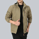 
VIIBEST9898 Cross-border casual jacket autumn and winter outdoor windproof charge plus velvet hooded casual jacket sports clip black M