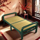 
Qinkai iron frame bamboo marching bed folding single bed integrated lunch bed bamboo board bed bamboo bed cool single double bed stable practical 192 length * 95 width-16851