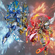 Lego High-Difficallyally Black Myth Sun Wukong Mecha Nezha Ao Bing Build Block Assembly 6-12 лет Детский игрушечный мальчик супер-большой полумеханический Ao Bing Mecha 1342 частицы 7-8-9-10-14-15-й день рождения.