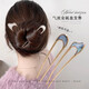 High-end new Chinese-style metal hairpin hairpin hair artifact U-shaped hairpin for the back of the head, hairpin for women, hairpin, main picture, 2-piece set, 95 options