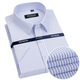 CEO YAGEOL Camisa de manga corta para hombres NUEVOS DESEJO FORMAL DE SUMPRADO PARA NEGOCIOS POLIESTER DE CONTOLA CORTULAR EN LA MULTICOR MULICOR VERSATILE VERSATILE MANGA CLATE 6623 38