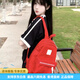 Kappa (Kappa) Fashion Trendy Design tissle sac à dos mode polyvalent mini sac de voyage sac de voyage de style femme rouge chinois